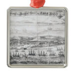 A Prospect of Bridge Town in Barbados Christmas Tree Ornament