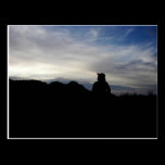 A Prospector's Silhouette postcards