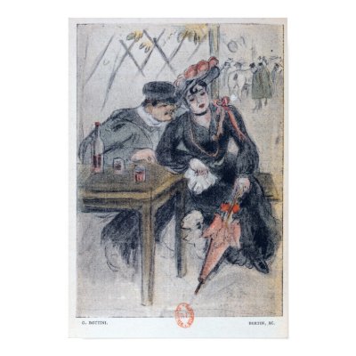 A Prostitute and her Client Posters by bridgemanart