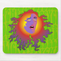a psychedelic lady mousepads by Infinitymc a psychedelic lady mousepads