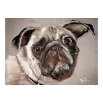 A Pug Don't Be Sad posters