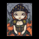 "A Pumpkin Gift" Postcard