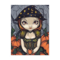 "A Pumpkin Gift" Postcard
