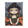 "A Pumpkin Gift" Postcard