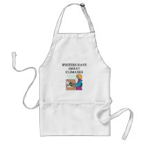 a pun for writers aprons by jimbuf a pun for writers aprons