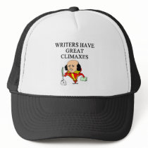a pun for writers trucker hat
