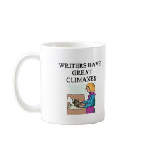 a pun for writers mugs