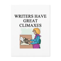a pun for writers postcards