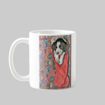 A Puppy For Christmas Mug mugs