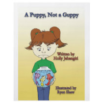 A Puppy Not A Guppy cover flyers