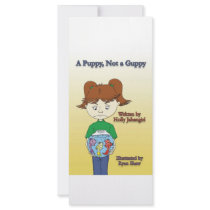 A Puppy Not A Guppy cover rack cards