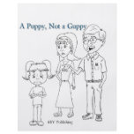 A Puppy, Not a Guppy family Flyers
