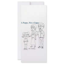 A Puppy, Not a Guppy family rack cards