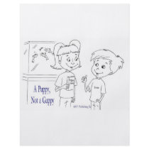A Puppy, Not a Guppy tank flyers