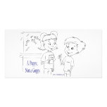 A Puppy, Not a Guppy tank Picture Card