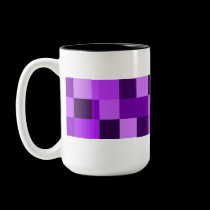 A purple display mugs by Infinitymc A purple display mugs