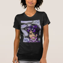 A Purple Legend Ladies Graphic Distressed T t-shirts