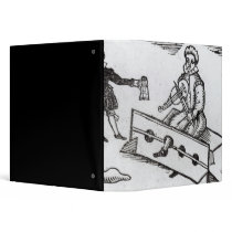 A Purse Snatcher in the Stocks Vinyl Binders