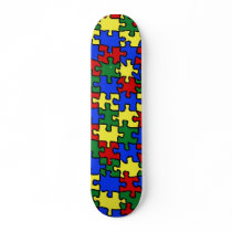 A Puzzle Skateboard