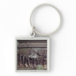 A Quadriga and a Hoplite Key Chains