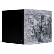 A Quaker Exhorter in New England Vinyl Binder