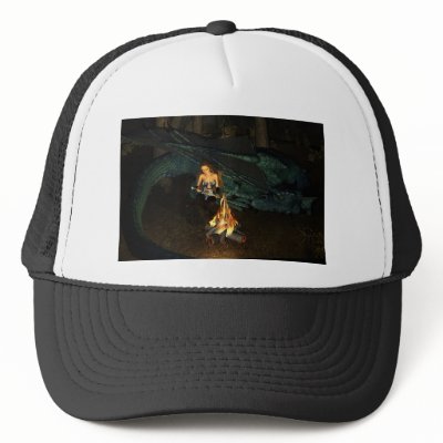 A quiet night - a commission hat by AmandaBB