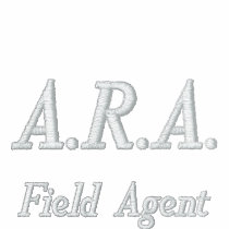 A.R.A., Field Agent embroidered shirts by tomtroxell A.R.A., Field Agent embroidered shirts