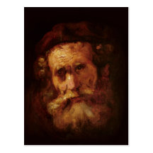 A Rabbi Post Card