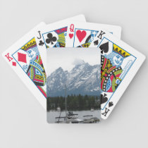 A Rainy Day at Colter Bay playing cards
