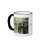 A Rainy Day in Paris by Gustave Caillebotte Coffee Mugs
