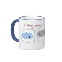 A rainy day... mugs