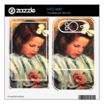 A reading girl by Pierre Renoir Skins For The HTC HD7