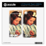 A reading girl by Pierre Renoir LG Chocolate Touch Decal