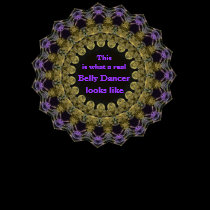 A Real Belly Dancer t-shirts