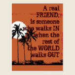 A Real Friend postcards