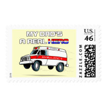 A Real Hero - EMT postage by Kids_Ink A Real Hero - EMT postage