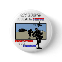 A Real Hero -  Military buttons