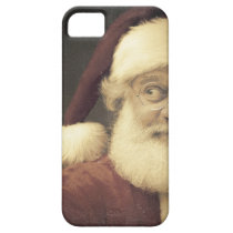 A Real Vintage Christmas Santa Claus iPhone 5 Covers