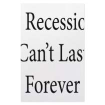 A Recession Can't Last Forever Customized Stationery