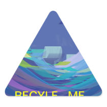 A Recycle Reminder Sticker stickers