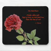 A Red Rose Mouse Pads