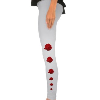 A Red Rose Tapered Legging