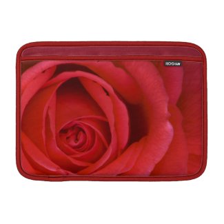 A Red Rose Up Close 11" Sleeve For MacBook Air