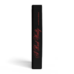 A Red Waltz 3 Ring Binder