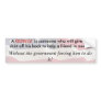 A redneck will give the shirt off his back... bumper sticker