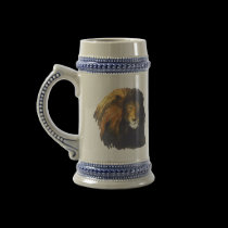 "A Regal Lion" Beer Stein mugs