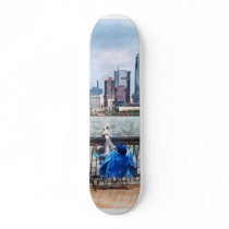A Relaxing Day For Fishing Skateboard Deck