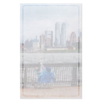 A Relaxing Day For Fishing Customized Stationery