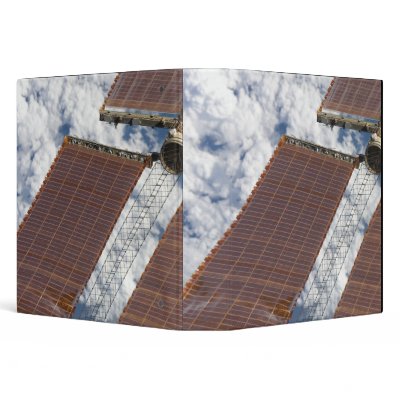 A repaired solar array 3 ring binders by stocktrek
