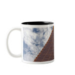 A repaired solar array mugs